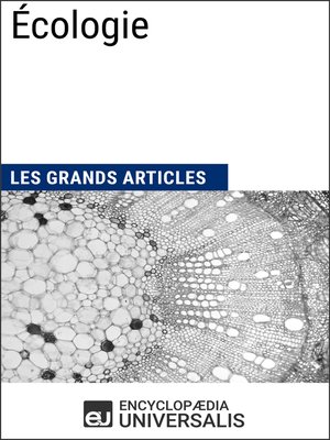 cover image of Écologie